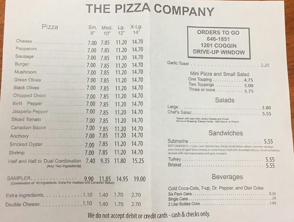 The Pizza Company Cheese